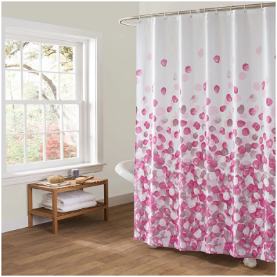 Штора для ванной комнаты Gota Rocio 8852 Pink pearl 180*180 1/25