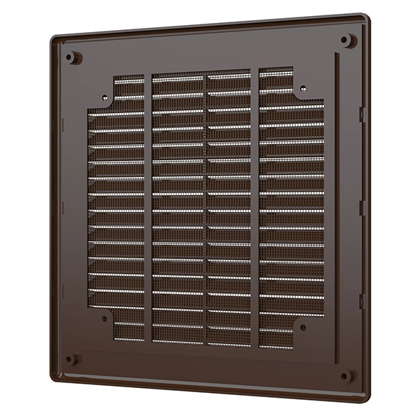 Решетка 208х208 вытяжная коричневая 2121Р кор_3