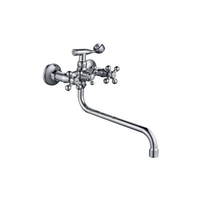Смеситель для ванны Gota Rocio c 2-мя маховиками (S излив 38 см)314510